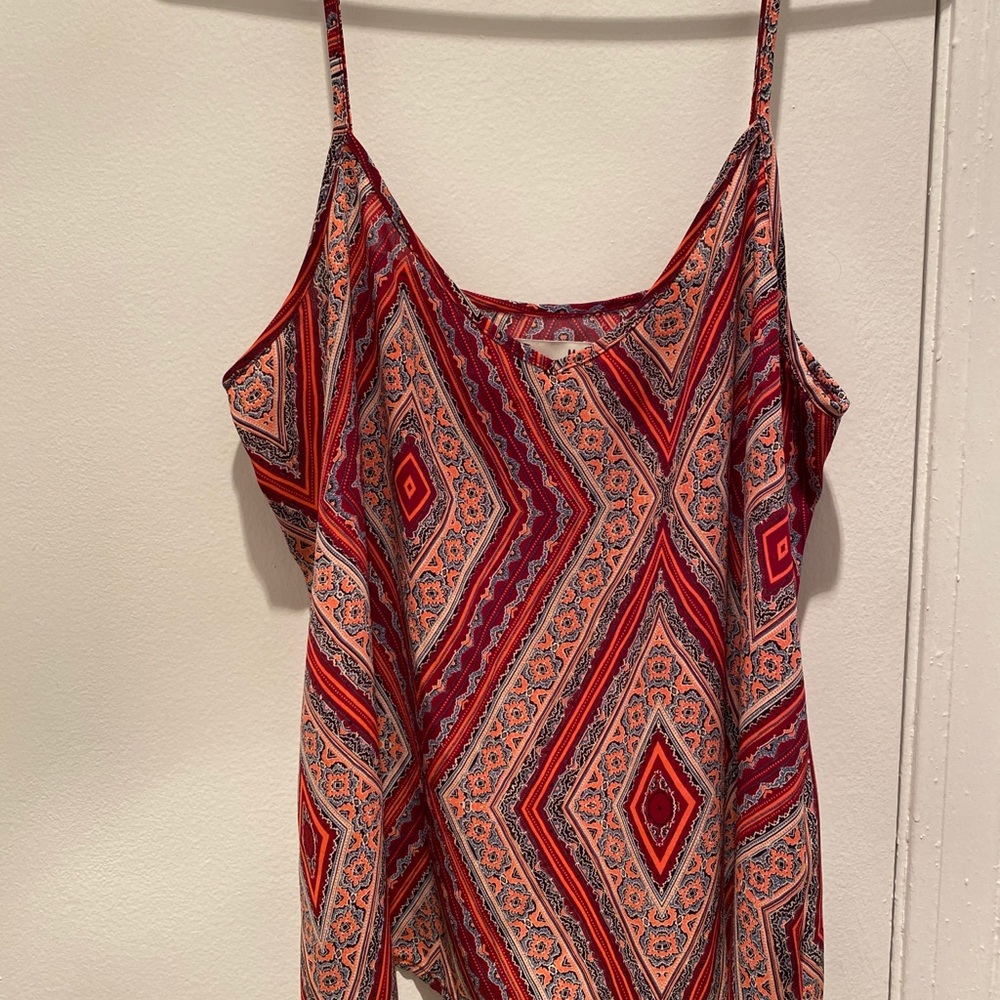 Red/Pink Hollister Tank Top